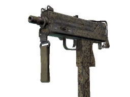 MAC-10 | Sienna Damask (Battle-Scarred)
